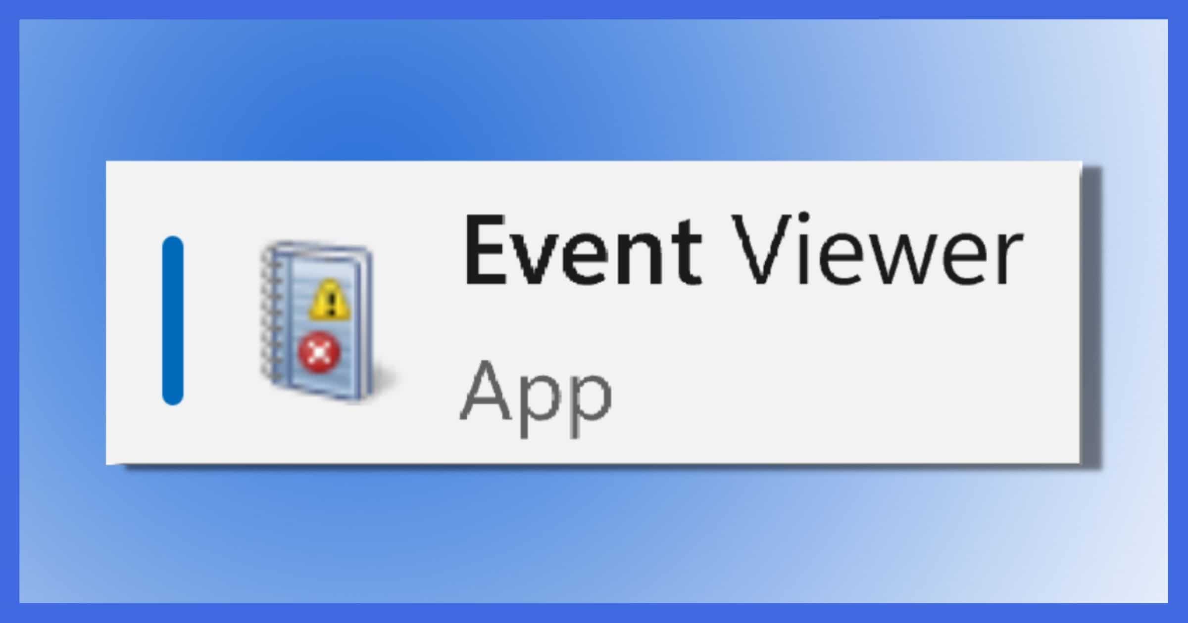Event Viewer Event Id